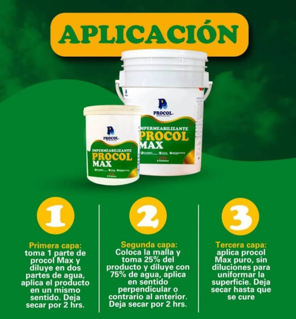 PROCOL MAX IMPERMEABILIZANTE