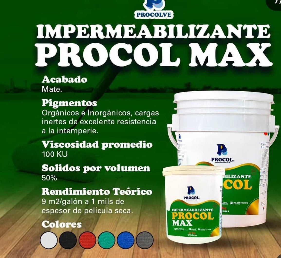 PROCOL MAX IMPERMEABILIZANTE