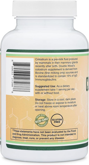 COLOSTRUM DOUBLE WOOD SUPPLEMENTS