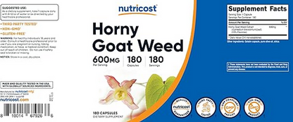 HORNY GOAT WEED NUTRICOST